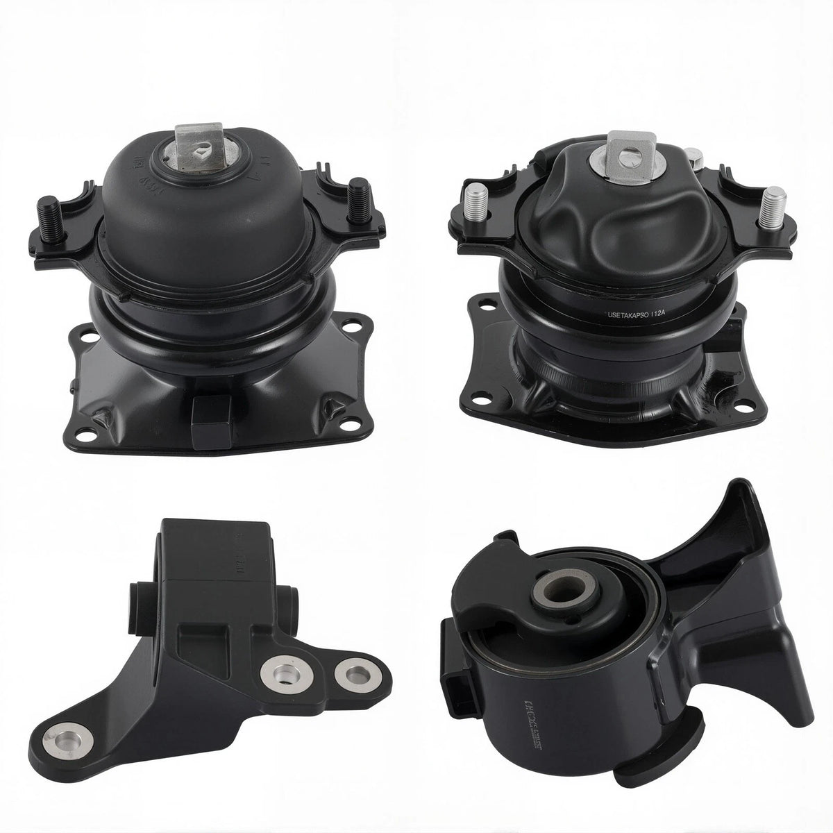 Set of 4 Engine Motor & Transmission Mounts for Honda Odyssey (2011–2017)