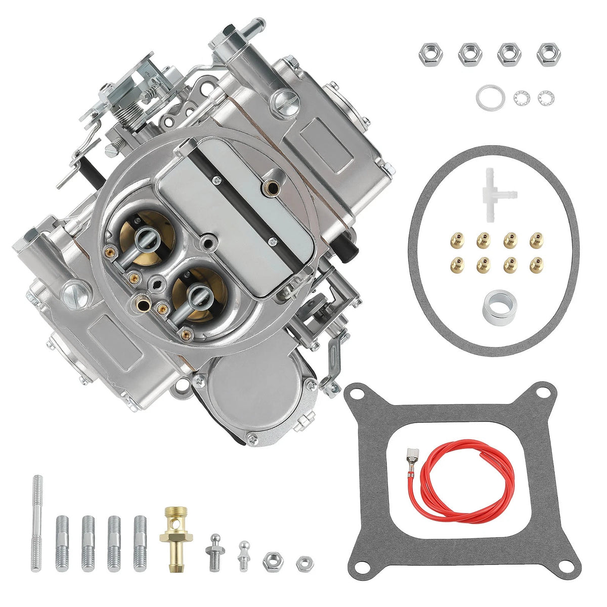 4 BBL Carburetor 600 CFM 0-1850S Manual Choke for Chevrolet 350