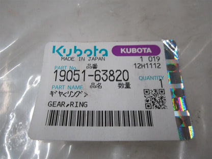Ring Gear for Kubota (19051-63820)