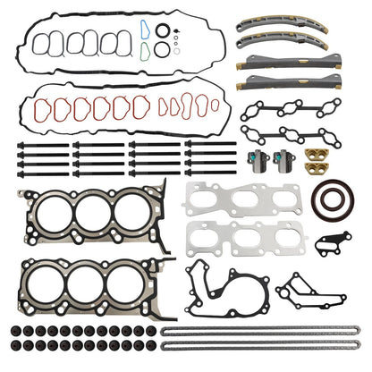 MLS Head Gasket Timing Chain Set for Hyundai Genesis Coupe Sedan (2009–2016)