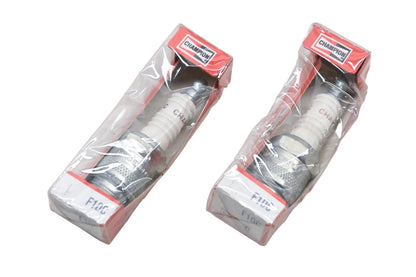 2X Champion F10C Spark Plugs for