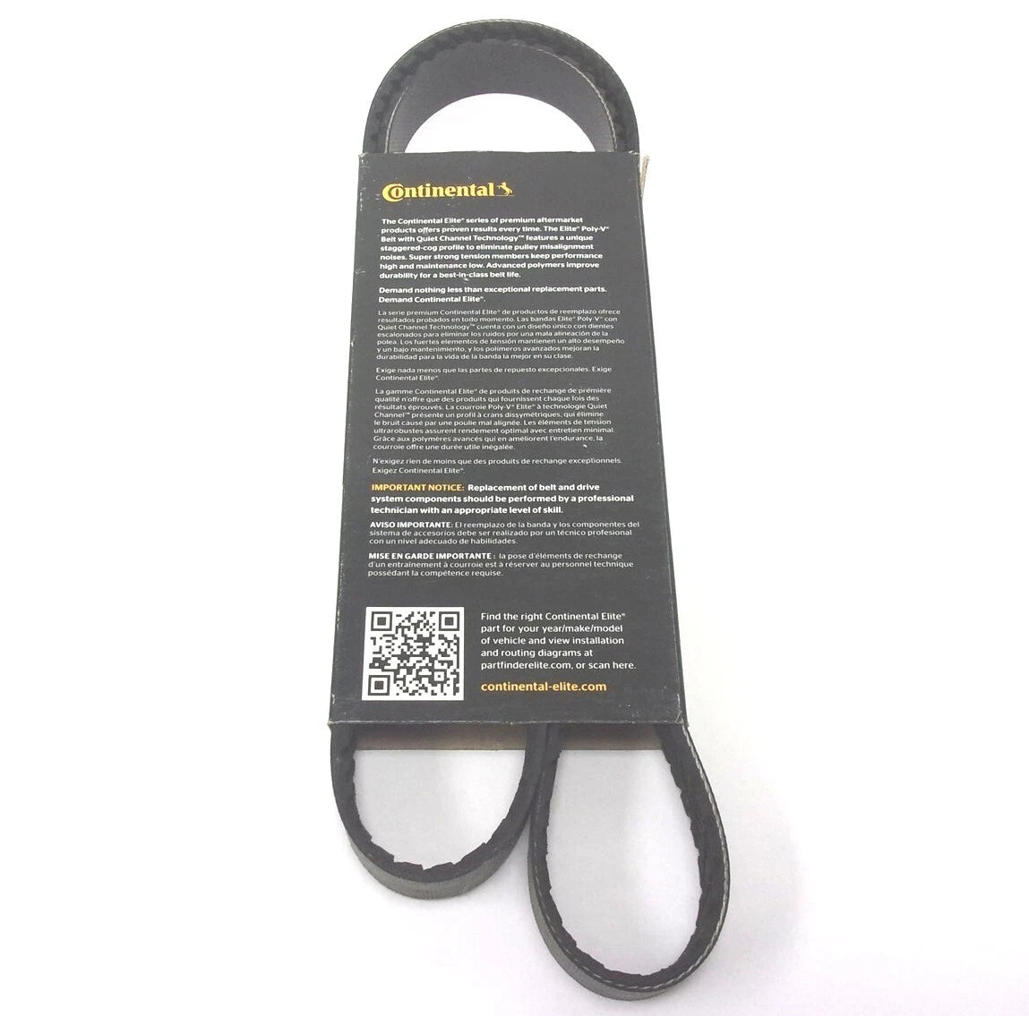 Continental Elite Poly-V Serpentine Belt 6PK1335 for