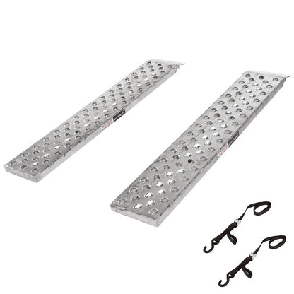 60" Aluminum Loading Ramp for Auto Trailer (3000 lb Capacity)