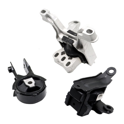 3X Engine Motor & Transmission Mounts for Mazda 2 (2018) L4-1.5L