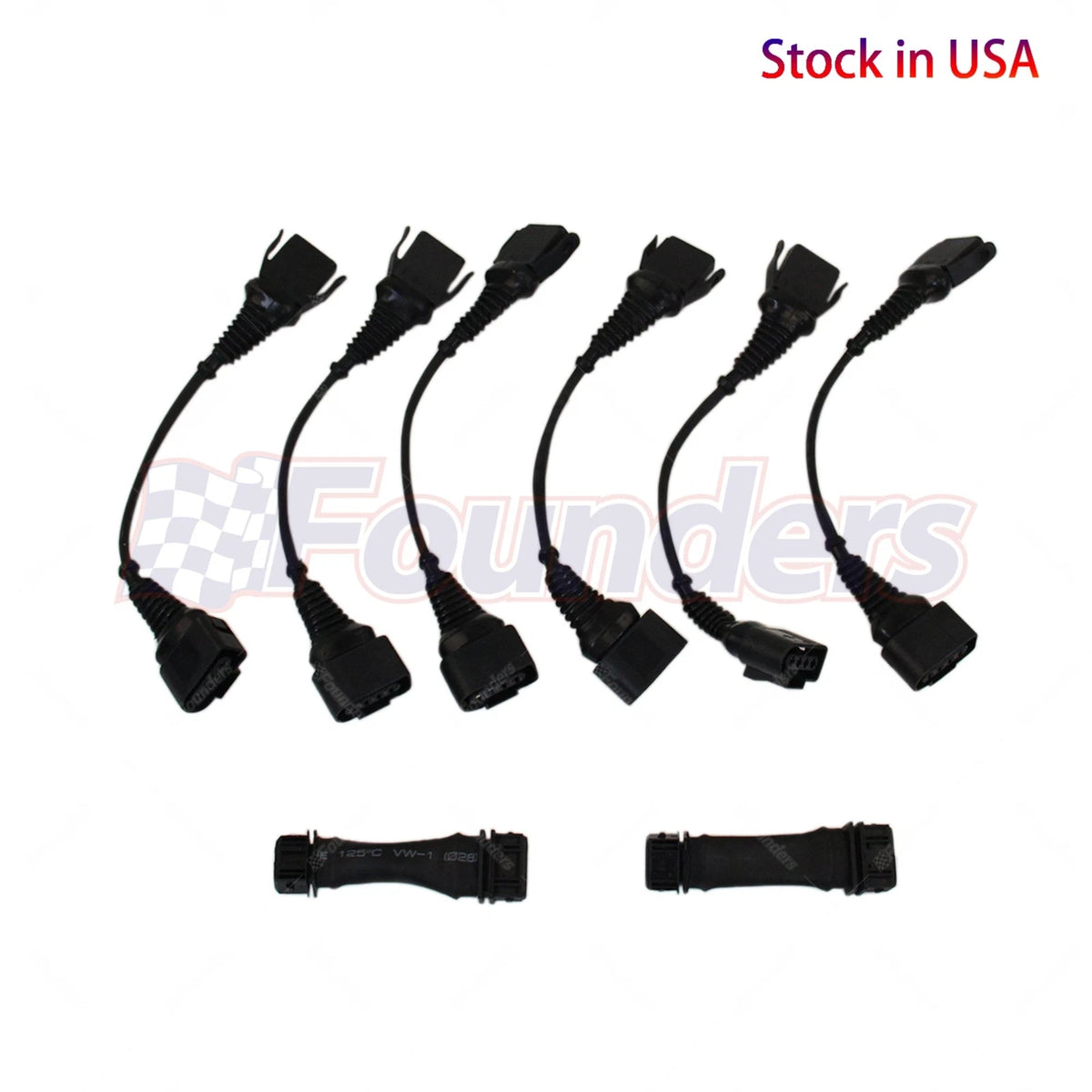 2X FSI Coil Conversion Harness & 2X ICM Harnesses for Audi A6