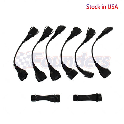 2X FSI Coil Conversion Harness & 2X ICM Harnesses for Audi A6
