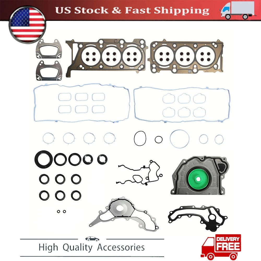 Cylinder Head Gasket Set for Jeep Chrysler Pacifica Dodge Ram 3.6L (2016–2024)