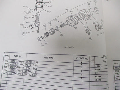 Illustrated Parts List Manual for Kubota D905-B-Genie-2 Engines