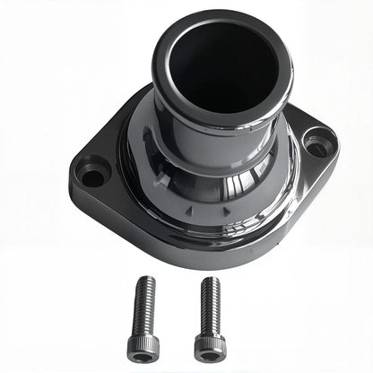 Polished Water Neck Thermostat Housing for Chevy LS LS1 LS2 LS3 L76 (2001–2023)