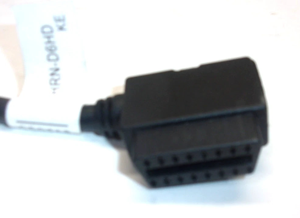 Set of 2 HRN-D6HD Geotab 6-Pin Harness Adapter for