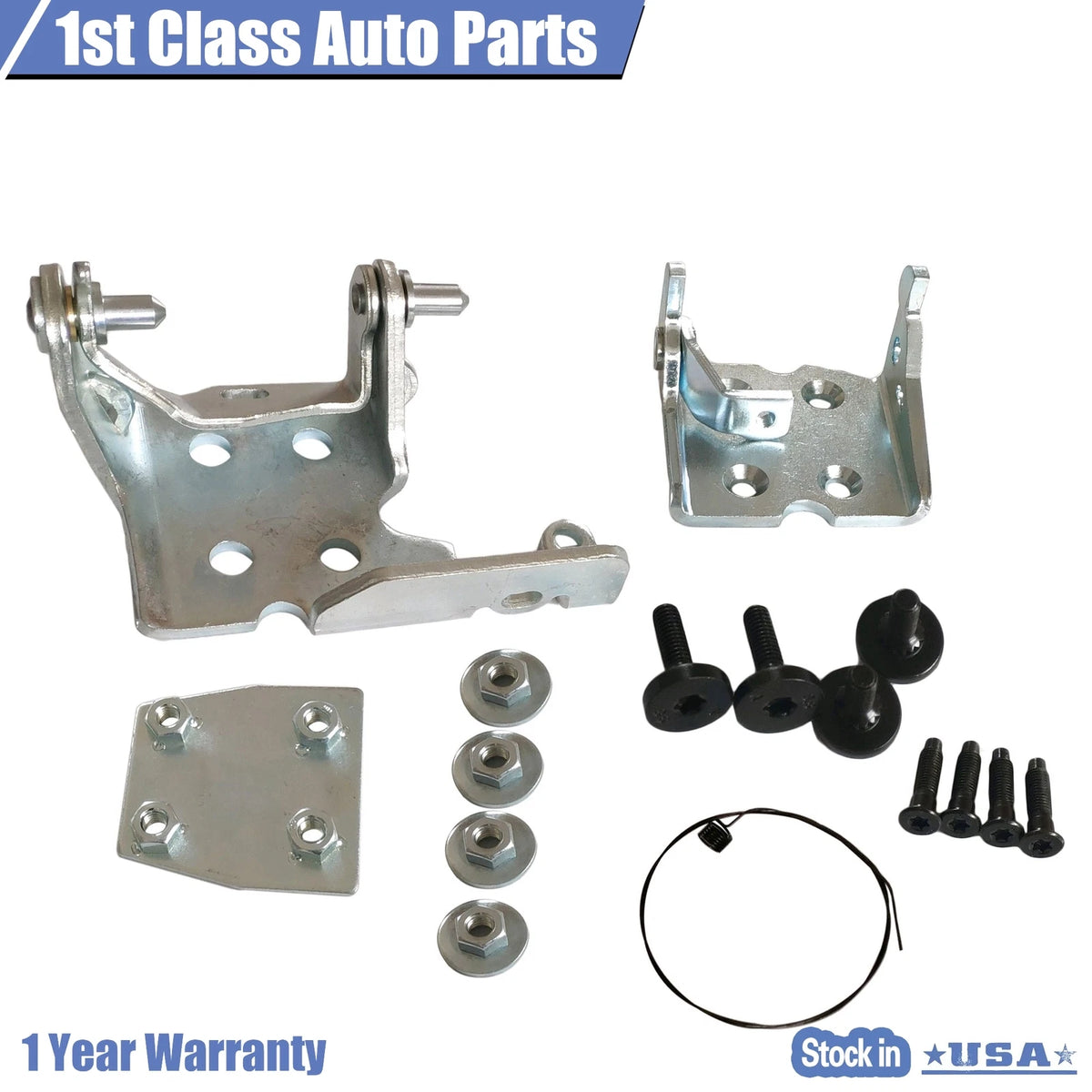 2X Door Hinges Front Left & Right for 1999-2007 Chevy Silverado GMC Sierra 1500