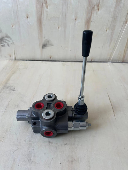 Hydraulic Monoblock Control Valve with 1 Lever, 3/4" BSP for TORA