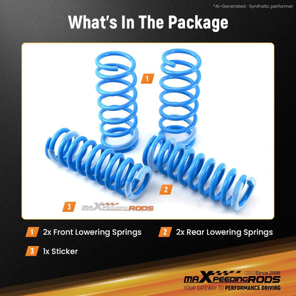 Lowering Springs Kit for Lexus IS250/IS300/IS350 Sedan (2014–2018)