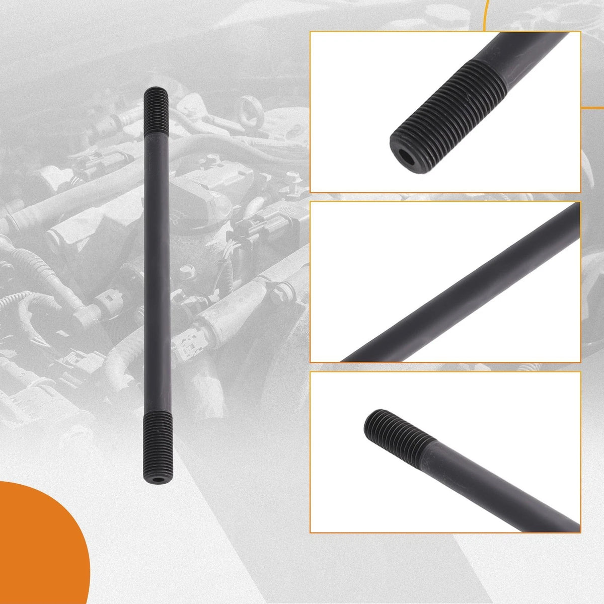12-Point Diesel Cylinder Head Stud Kit for Ford Powerstroke 6.0L (2003–2010)