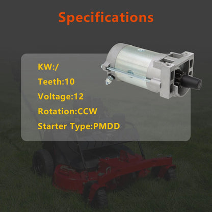 Starter for Gravely 21110533, Exmark Toro 136-7880, 127-9209, 133-1564, 133-9828