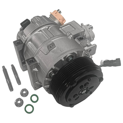 AC Compressor w/6-Groove Pulley for Ford F-250 F-350 Super Duty (2020–2022) CO11780C