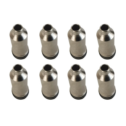 8Pcs Injector Cup & O-rings for Chevrolet Silverado 2001–2004 6.6L Duramax