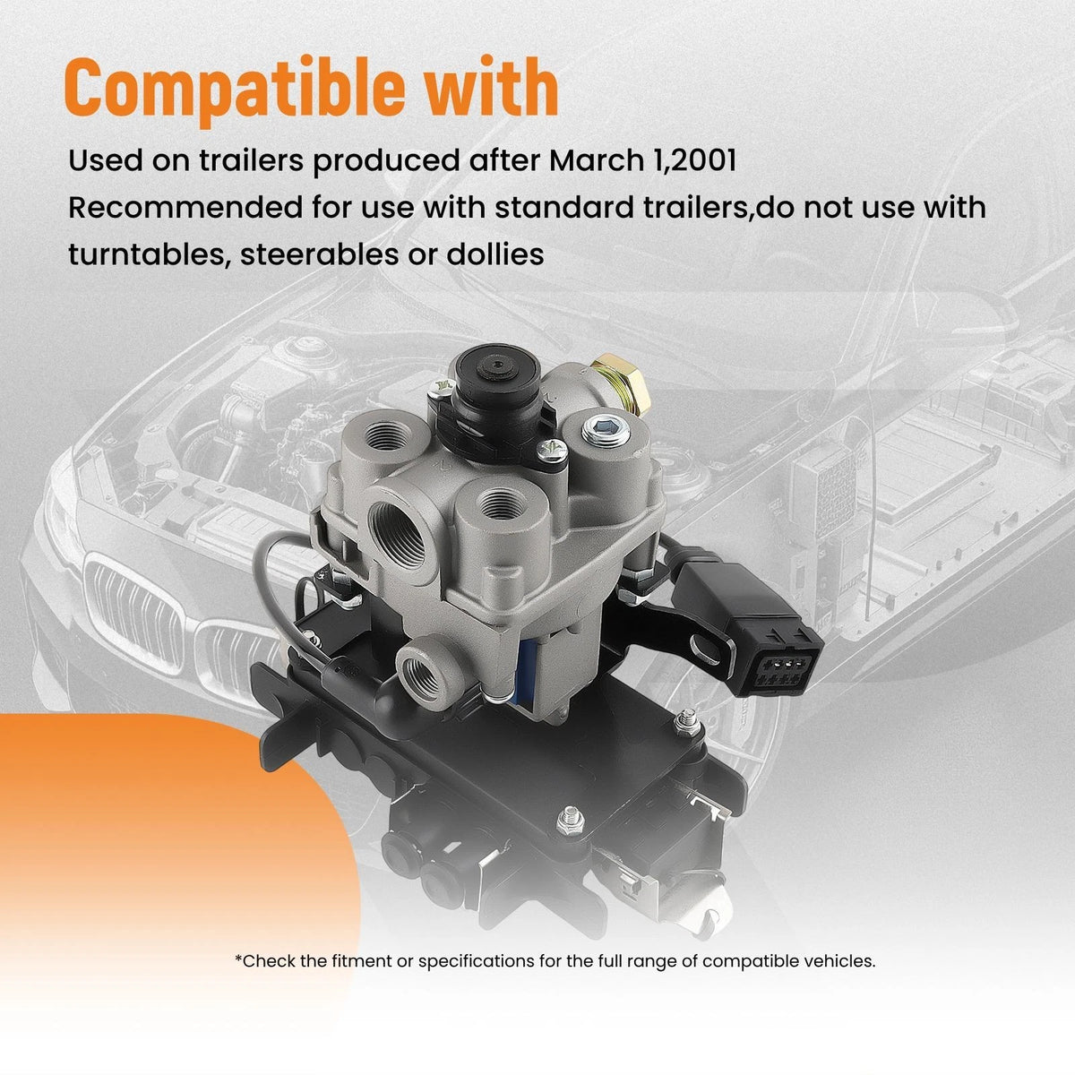 ABS Modulator ECU/Valve Assembly for TCS (2003–2005) 03-9350-073