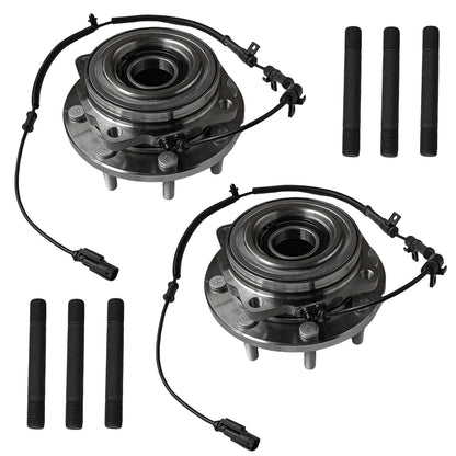 2X Wheel Hub & Bearing Assembly 515131 for Ford F-350 Super Duty (2011–2016) 4WD