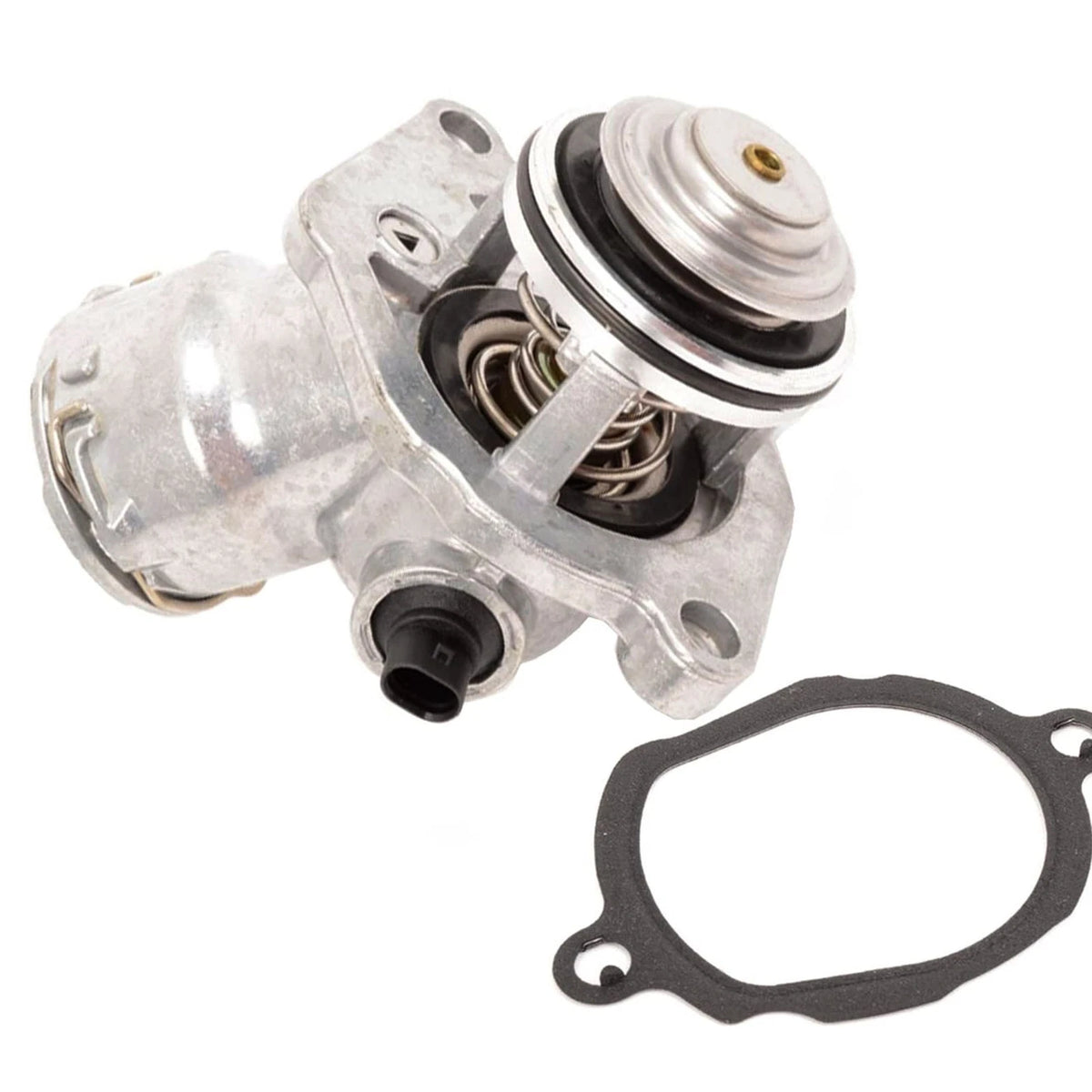 Engine Coolant Thermostat Housing w/Sensor for BMW C350 E350 ML350 R350 (2005–2011)