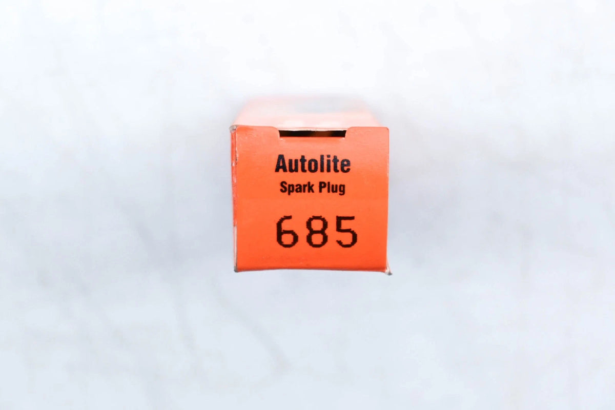 3X Autolite 685 Copper Core Resistor Spark Plugs for