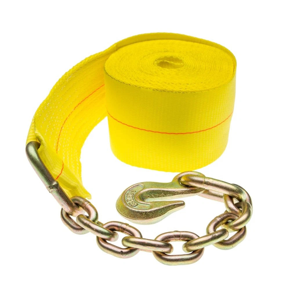 Replacement Winch Strap for Flatbed Truck Trailer 30' x 4" (5000 lb WL)