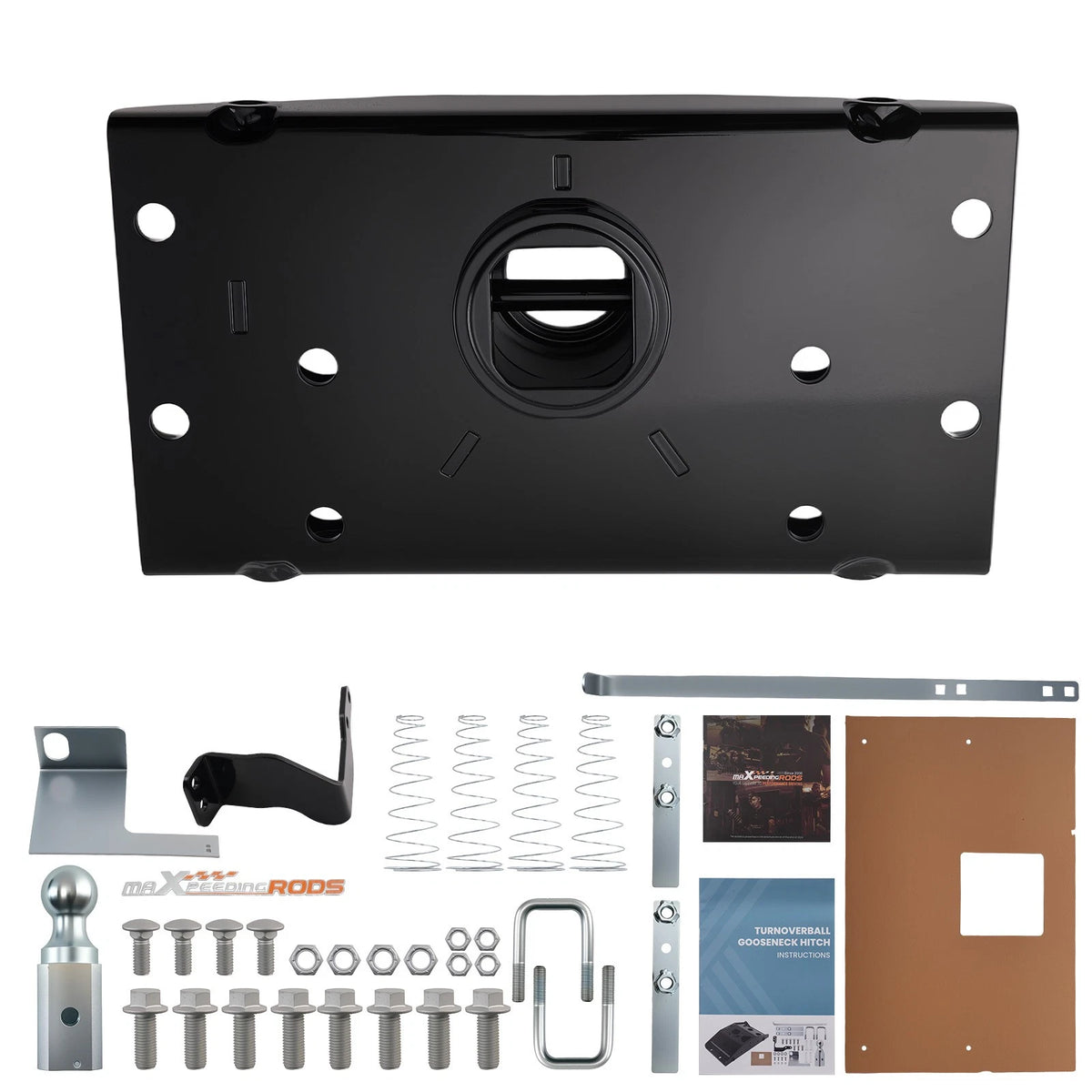Gooseneck Hitch Kit for Dodge Ram 2500 3500 (2019–2025) w/Hardware