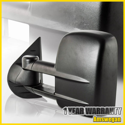 Left Towing Power Heated Signal Mirror for GMC Sierra, Chevy Silverado 1500 (2007–2014)