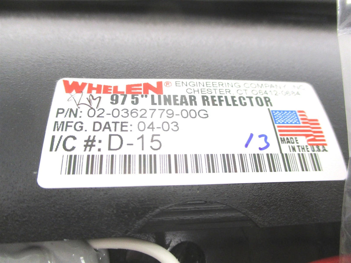 Whelen 9E Series Strobe Light Yellow/Red for (61-1500-0030, 02-0362779-00G)