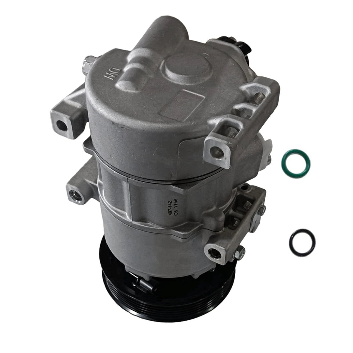 AC Compressor w/6-Groove Pulley for Hyundai Accent Kia Rio (2012–2017) CO20765C 1.6L