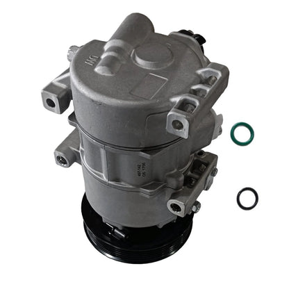 AC Compressor w/6-Groove Pulley for Hyundai Accent Kia Rio (2012–2017) CO20765C 1.6L