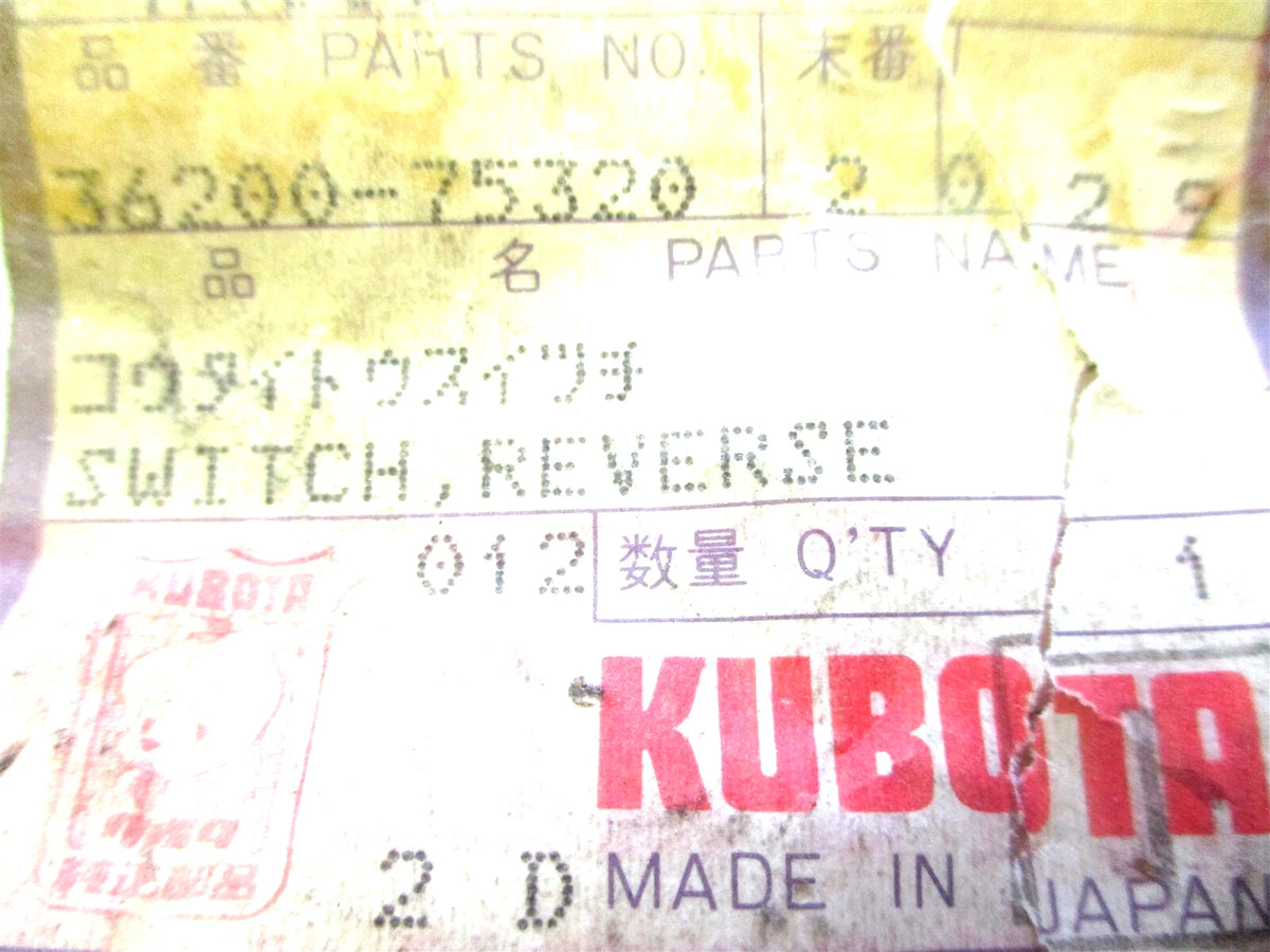 Reverse Switch for Kubota M4500DT M7500 M7500DT (OEM 36200-75320)