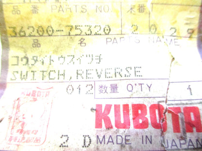 Reverse Switch for Kubota M4500DT M7500 M7500DT (OEM 36200-75320)