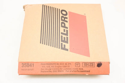 2X Water Outlet Gaskets for Ford (C8SZ-8255-B, 35041)