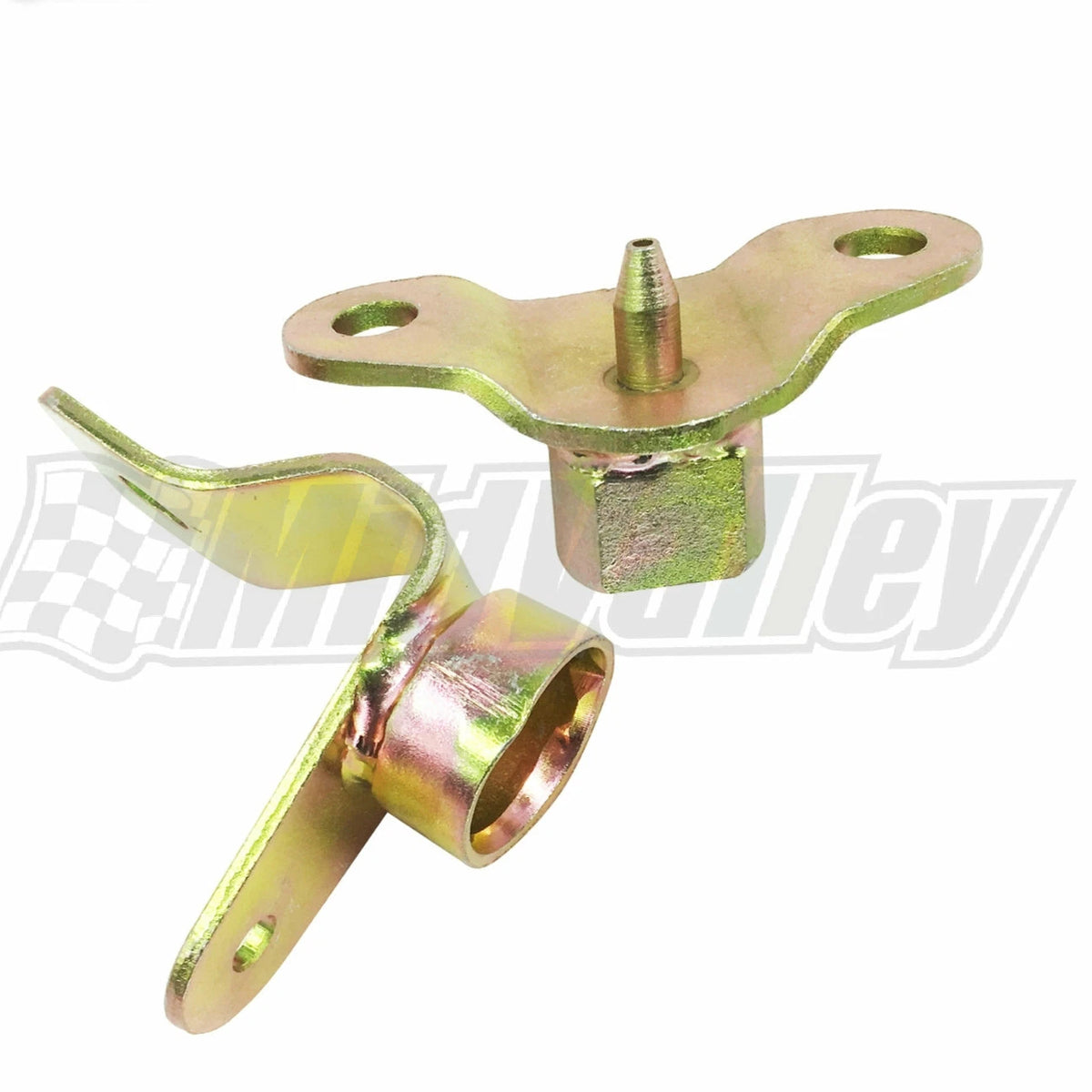 2Pcs Tailgate Hinge Set Left for Chevy Silverado GMC Sierra (1999–2006)