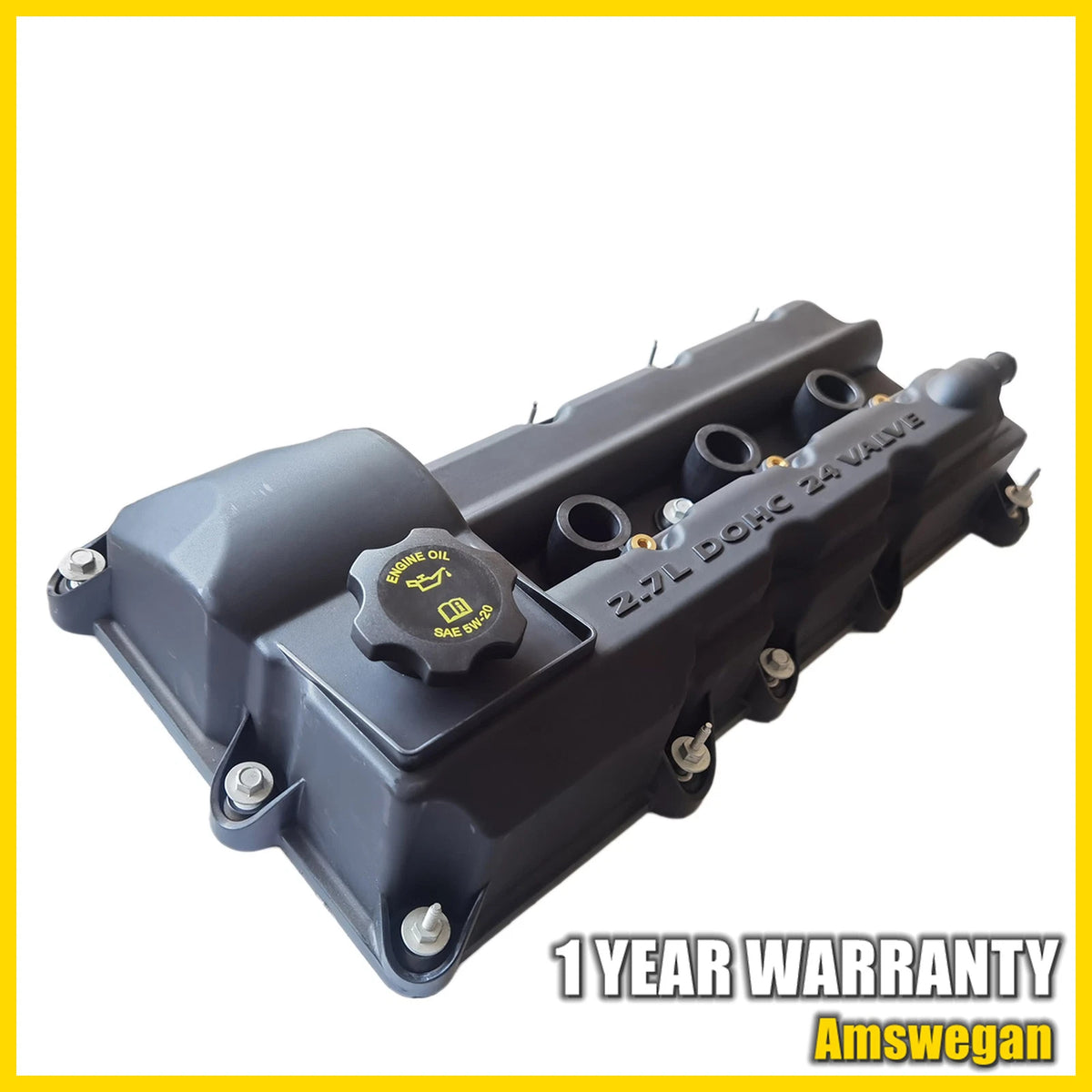 Left Valve Cover & Gasket & Bolts for Chrysler 300 Dodge Charger (2006–2010) 4892185AC