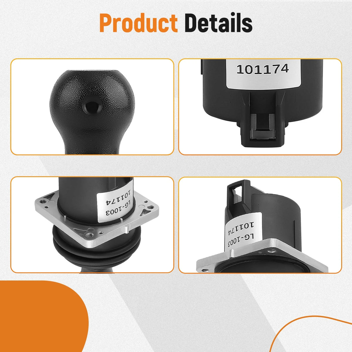 Dual Axis Joystick Controller 101174GT for Genie S-60 S-65 S-80 S-85 S-100 S-105 (2000–2023)