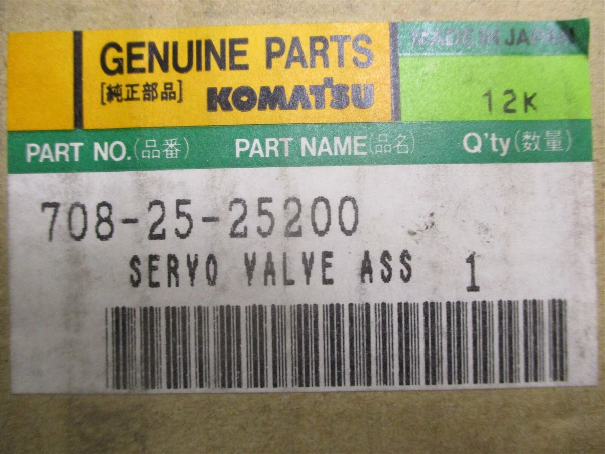 Front Servo Valve for Komatsu PC150-3, PC150LC (708-25-25200)