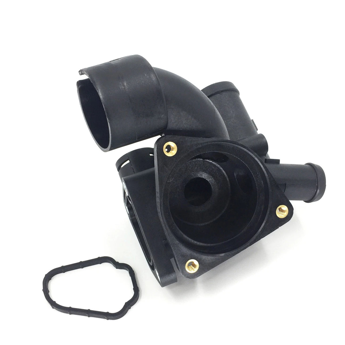 Thermostat Housing w/ Gasket for VW EOS, Eurovan, Golf, Jetta, Audi A3, TT