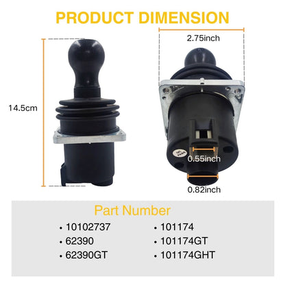 Dual Axis Joystick 62390GT for Genie S-40 S-45 S-60 S-65 S-80 S-120 S-120 HD