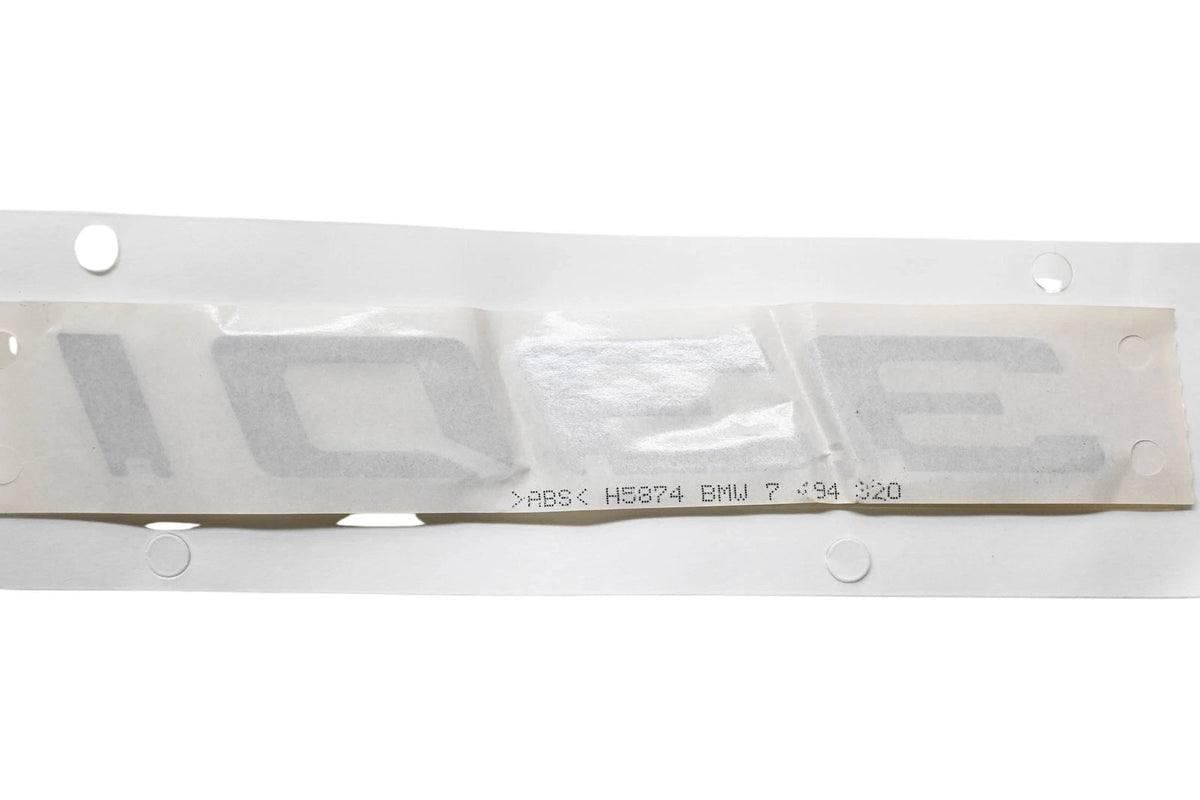 Name Plate for BMW (2014–2020) 51 14 7 494 320
