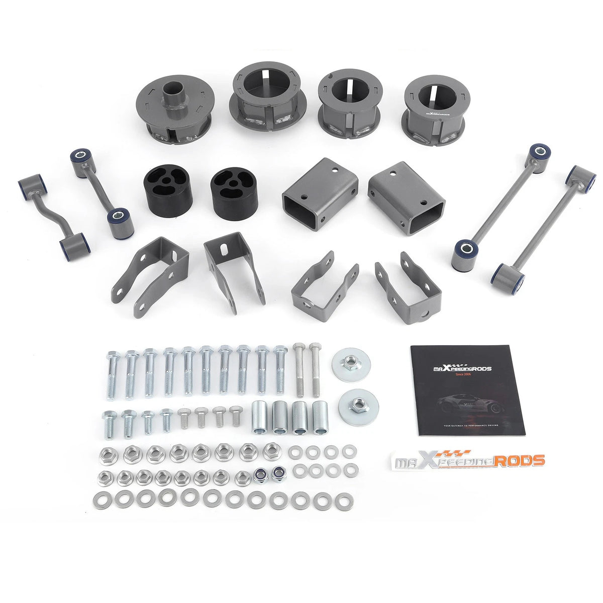2.5" Lift Kit w/ Sway Bar End Links for Jeep Wrangler JL (2018–2023)