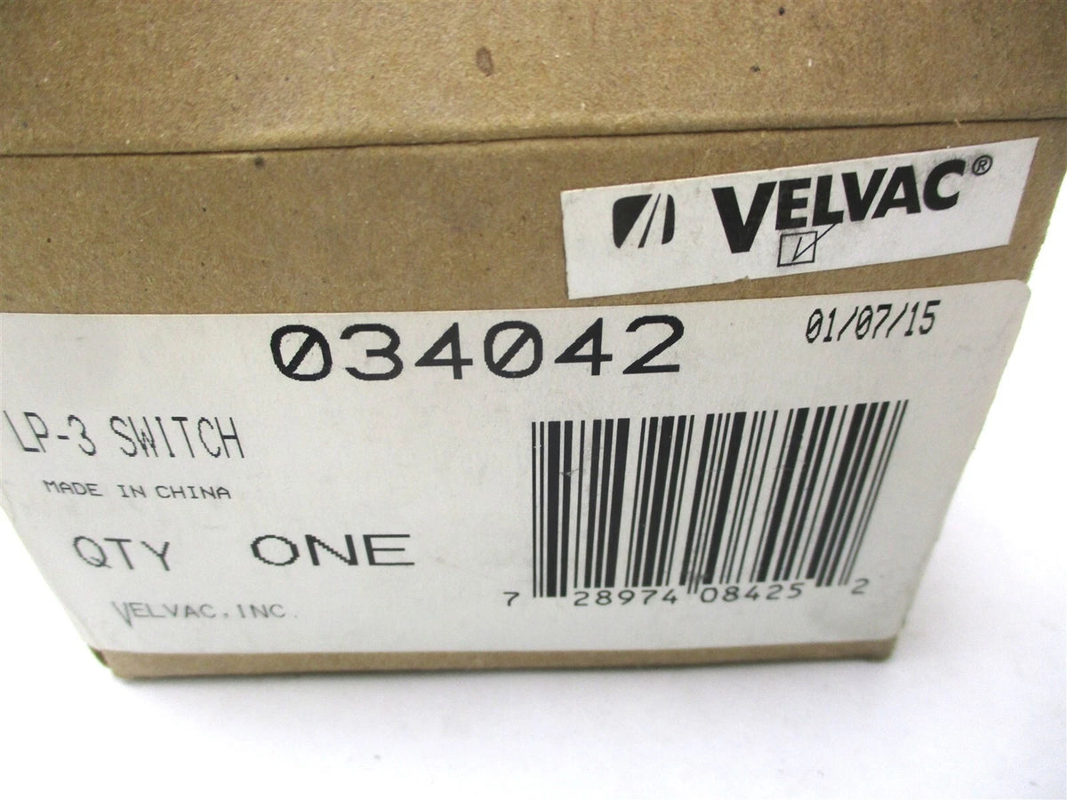 Velvac LP-3 Double Terminal Low Pressure Indicator for