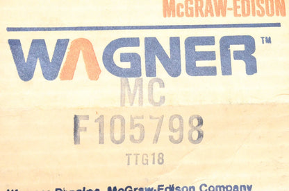 Master Brake Cylinder Assembly for Wagner F105798, 29987 (NOS)
