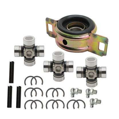 Front Rear Prop Shaft Bearing Carrier & U-joint for Polaris RZR S 900 1000 XP (2014–2020)