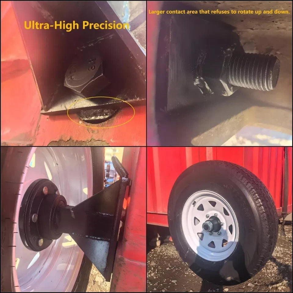 5x Spindle Kit for Shipping Container Wheels (Thickened Edition)