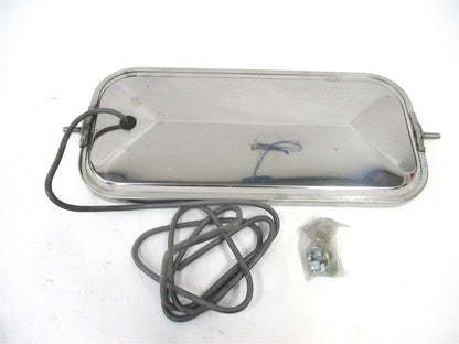 Fleetrite West Coast Door Mirror for FLTMIR4052 7"x16" Heated Stainless