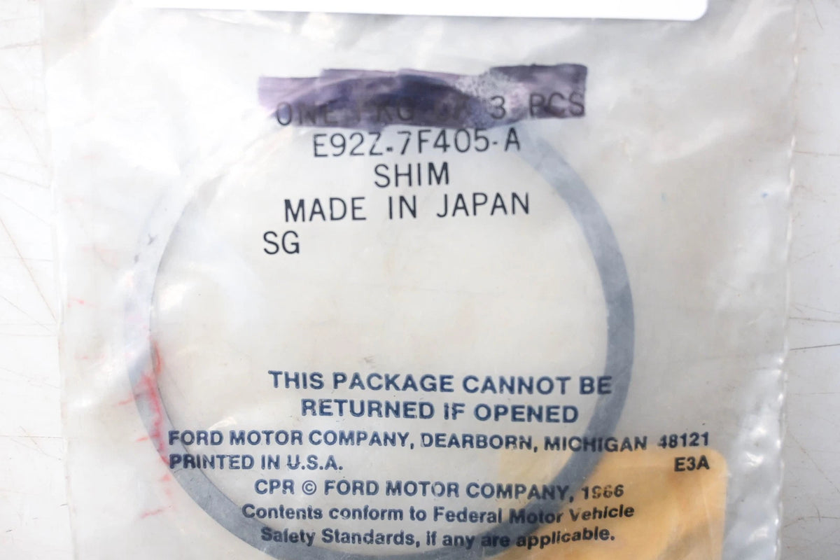 OEM Shim for Ford E92Z-7F405-A (NOS)