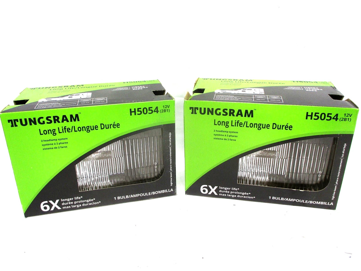 Set of 2 H5054 Halogen Headlight Bulbs for International Trucks