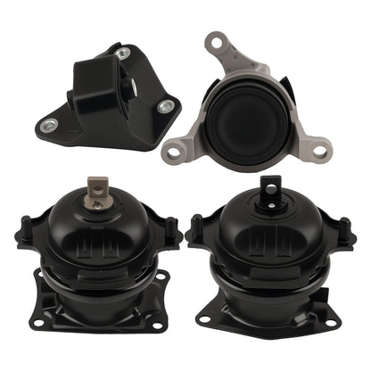 Set of 4 Engine Motor & Transmission Mounts for Acura MDX Honda Pilot (2016–2021)
